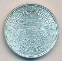 1938. 2P Ag "Madonna" T:1- ph.