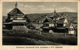 Körösmező Sztrutiuszki wooden church