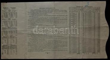 1882 Magyar szent korona országainak vörös-kereszt egylete: Kisorsolási kötvény 5Ft-ról