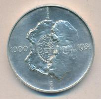 Lapis András (1942-) 1984. "A magyar pénzverés kezdete Esztergom" Ag(800) emlékérem (35g/4...