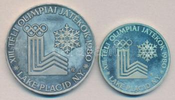 1980. 500Ft + 200Ft Ag "Téli Olimpia-Lake Placid" pár T:exPP R!