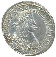 Ausztria 1663. XVKr Ag "Lipót" Bécs (6.9g) T:1- / Austria 1663. XV Kreuzer Ag "Leopold" Vienna (6.9g) C:AU