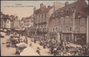 Vannes Lices square, market (cut)