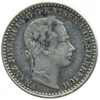 1858B 10Kr Ezüst Próba Ag (0.500) "Scheide Münze / Ferenc József" Körmöcbánya (18mm/2.02g)...