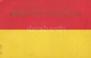 Colors of the Spanish flag, sheet music of the national hymn (EK)