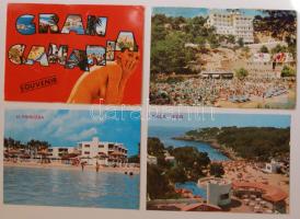 200 db érdekes képeslap a Kanári szigetekről, színes anyag