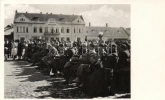 Ipolyság entry of the Hungarian troops, first mass ceremony So.Stpl