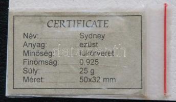 DN. A világ 14db klf fővárosáról készült 0.925 finomságú 25g-os ezüst emléklapka proof kivitelben, d...