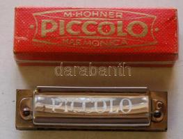 1937 M. Hohner Piccolo szájharmónika eredeti dobozában / M. Hohner Piccolo harmonica with original case