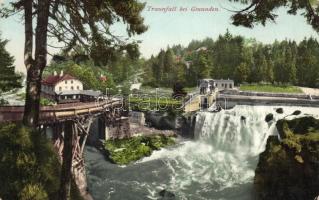 Gmunden waterfall