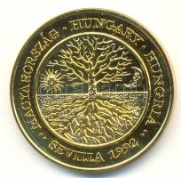 Lebó Ferenc (1960-) 1992. "Magyar Kiállítások és Vásárok Érmekben-Expo 1992 Sevilla" arany...
