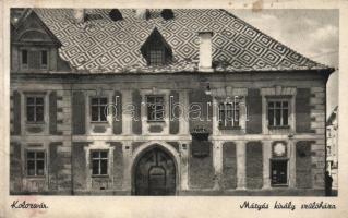 Kolozsvár the birth house of King Mátyás (wet damage)