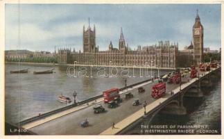 12 db régi brit képeslap, főkét városképek, köztük három Raphael Tuck lap, egy kivételével mind hasz...