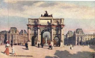 Paris - 2 db régi városképes lap