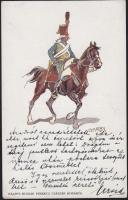 Pálffy-huszár, Hungarian cavalryman s: Garay