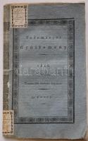 1828 Kazinczy Ferenc: Pályám emlékezete (részletek). Tudományos Gyűjtemény 1828/IX, pp43-79