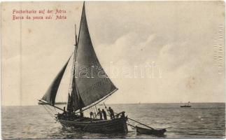 Fishing boat on the Adriatic Sea