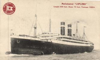 Mailsteamer Lapland, Red Star Line Antwerp