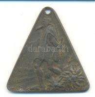 Csehország / Szilézia ~1930. "Rhübezhal - Az Óriás-Hegység szelleme / Bergschütz" háromszö...