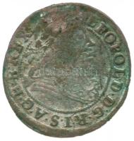 1696. Poltura "I. Lipót" (18.5mm/0.97g) T:2-,3 / 
Hungary 1696. Poltura "Leopold&quot...