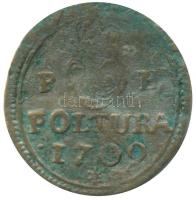 1709. Poltura "I. József" (19.5mm/0.95g) T:2-,3 /  Hungary 1709. Poltura "Joseph I" Kremnitz (19.5mm/0.95g) C:VF,F Huszár: 1579, Unger II.: 1160