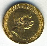 Ausztria 1909. 10K Au (3,39g) T:2 pici ph. R!
Austria 1909. 10 Corona Au "Franz Joseph" (3...