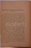 Békési Emil: Magyar írók az Árpád-házi királyok korában. in Katholikus Szemle 1896. 3-4. füzet újságtöredék a komplett cikkel. / Fragment of the magazine with the complete article cca 60p.