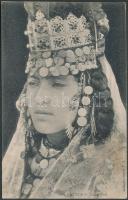 Algerian folklore, woman (gluemark)