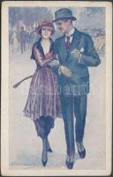 Romantic couple s: Bompard