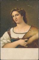 La Fornarina s: Raffaello Sanzio, litho