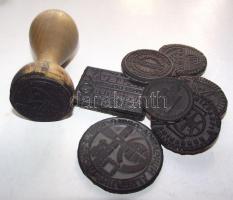 9db különféle pecsét