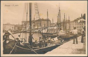 Piran port, sailing ship (fl)