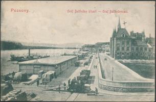 Pozsony Batthyány quay, dock