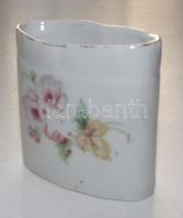 Jelzett porcelán fogpiszkálótartó /
Chinaware toothstick-holder 6cm