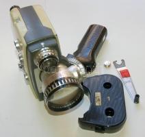 Agfa Movex Reflex típusú kamera 8mm-es filmhez saját dobozában /
Movie camera 8mm