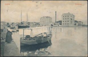 Zadar / Zara factory, ships (fl)