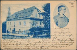 Lázne Jeseník (Grafenberg) the birth house of Priessnitz (EK)