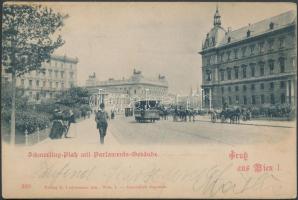 Vienna Parliament, Schmerling square