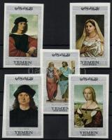Rafael paintings (II) set, Raffaello festmények (II.) sor, Raffael-Gemälde (II) Satz