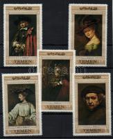 Rembrandt paintings (I) set Rembrandt festmények (I.) sor Rembrandt-Gemälde (I) Satz