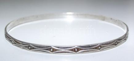Szecessziós ezüst (Ag) karperec / Art nouveau silver bracelet 6,3gr