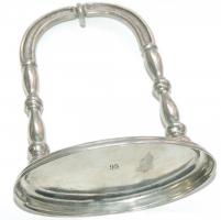 Zsebóra tartó fémállvány /
Pocket watch stand 17cm