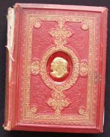 Gedankharmonie von Schiller u. Goethe. Leipzig 1868. with 8 litho pictures. in damaged binding