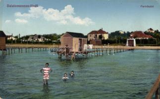 Balatonszemes-fürdő part, Divald & Monostory (EB)