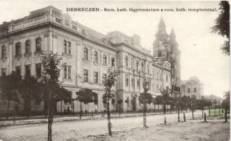 Debrecen Katolikus főgimnázium és templom