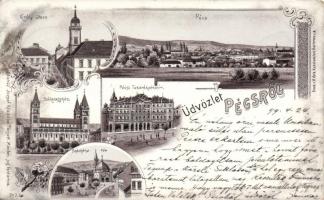 1899 Pécs litho