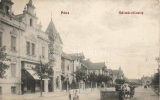 Pécs Schlauch-villatelep