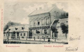 Budapest XXII. Budafok takarékpénztár Kamermayer Károly és társa üzletével