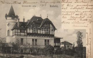 Budapest XXII. Budafok Kremer-féle villa