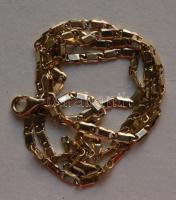 Dekoratív 14K arany nyaklánc nemesfém jelzéssel (5.77g) 14Kt gold necklace with hallmarks in very good condition (5.77g)